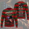 Freddy Krueger Elm Street Nightmare Ugly Christmas Sweater | Holiday Jumper – Narides