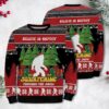 Believe in Bigfoot Ugly Christmas Sweater | Holiday Jumper – Narides