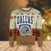 90s Style Dallas Football Christmas Limited Ugly Sweater - Narides