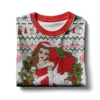 Personalized Bella Beauty and the Beast Disney Princess Christmas Ugly Sweater - Narides