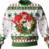 Personalized Ariel The little mermaid Disney Princess Christmas Ugly Sweater - Narides