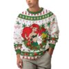 Personalized Ariel The little mermaid Disney Princess Christmas Ugly Sweater - Narides