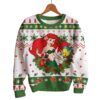 Personalized Ariel The little mermaid Disney Princess Christmas Ugly Sweater - Narides