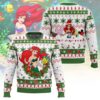 Personalized Ariel The little mermaid Disney Princess Christmas Ugly Sweater - Narides