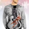 A Guitar Christmas Awesome Ugly Sweater - Narides