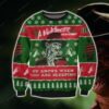 A Nightmare On Elm Street Christmas Awesome Ugly Sweater - Narides