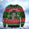 A Nightmare On Elm Street Knitting Pattern 3d Print Christmas Awesome Ugly Sweater - Narides