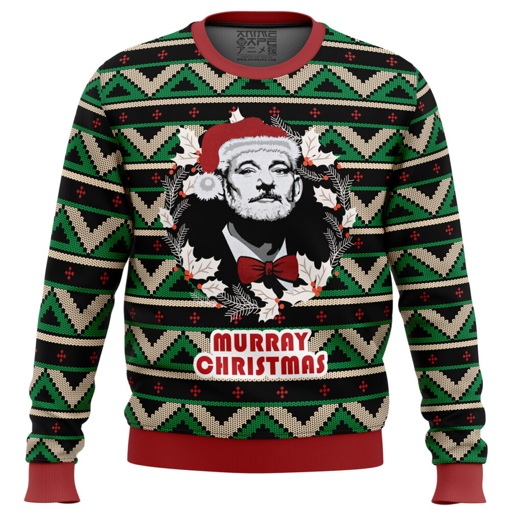 A Very Murray Christmas Ugly Christmas Sweater - Holiday Jumper Sweatshirt - Narides