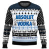 Absolut Vodka Ugly Christmas Sweater - Holiday Jumper Sweatshirt - Narides