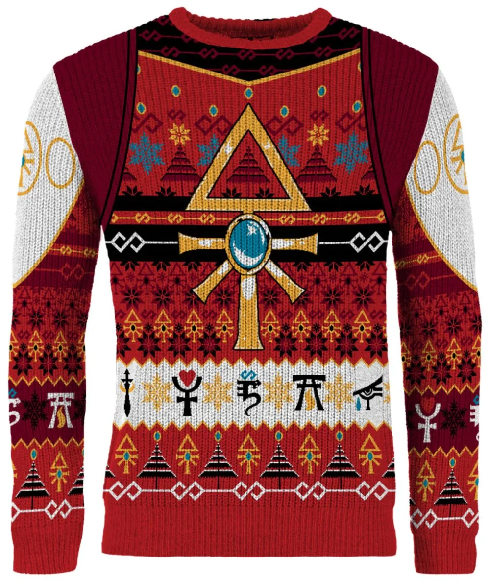 Warhammer 40k Aeldari Advent Attire Ugly Christmas Sweater | Holiday Jumper – Narides