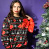 Akatsuki Itachi Symbolic Crows Christmas Sweater - Holiday Jumper Sweatshirt - Narides