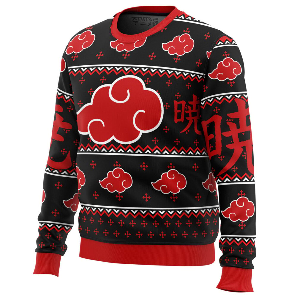 Akatsuki Ugly Christmas Sweater - Holiday Jumper Sweatshirt - Narides