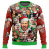 Alex Jones Ugly Christmas Sweater - Holiday Jumper Sweatshirt - Narides