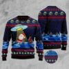 Alien Christmas Awesome Ugly Sweater - Narides