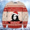 All I Want For Christmas Is Jon Snow Game Of Thrones Christmas Limited Ugly Sweater - Narides