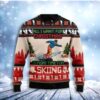 All I Want For Christmas Is More Time For Skiing Christmas Awesome Ugly Sweater - Narides