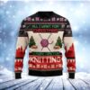 All Want For Christmas Is More Time For Knitting Christmas Ugly Sweater - Narides