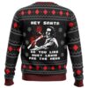 American Santa American Psycho Ugly Christmas Sweater - Holiday Jumper Sweatshirt - Narides