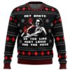 American Santa American Psycho Ugly Christmas Sweater - Holiday Jumper Sweatshirt - Narides