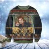 Aragorn The Lord Of The Rings One Does Not Simply Walk Into Mordor Christmas Awesome Ugly Sweater - Narides