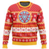 Arc Reactor Iron Man Ugly Christmas Sweater - Holiday Jumper Sweatshirt - Narides