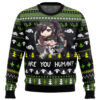 Are You Human Dororo Ugly Christmas Sweater - Holiday Jumper Sweatshirt - Narides