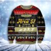 Area 51 Print Christmas Ugly Sweater - Narides