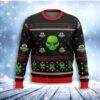 Area 51 Ufo And Snowflake Christmas Christmas Awesome Ugly Sweater - Narides