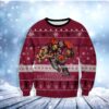 Arizona Cardinal Player Rushing Christmas Awesome Ugly Sweater - Narides