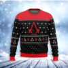 Assassins Creed Assassin Insignia Symbol Christmas Awesome Ugly Sweater - Narides