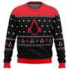 Assassins Creed Assassin Insignia Symbol Party Ideas Christmas Jumper Limited Ugly Sweater - Narides