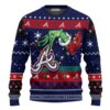 Atlanta Braves Grinch Party Ideas Christmas Jumper Awesome Ugly Sweater - Narides