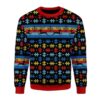 Autism Christmas Us3450 Awesome Ugly Sweater - Narides