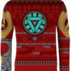 Avengers Iron Man Power Gauntlet Christmas Iron Man Christmas Iron Man Christmas Shirt Awesome Ugly Sweater - Narides