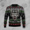 Awesome Wolf Christmas Us1345 Limited Ugly Sweater - Narides