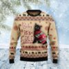 Baby Its Cold Outside Black Cat Christmas Ugly Sweater - Narides