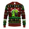 Baby Yoda And Grinch Funny Baby Yoda And Grinch Christmas Limited Ugly Sweater - Narides