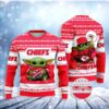 Baby Yoda Kansas City Chiefs Christmas Awesome Ugly Sweater - Narides