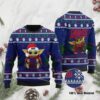 Baby Yoda New York Giants Christmas Ugly Sweater - Narides