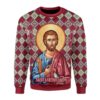 Bartholomew The Apostle Christmas Us3633 Ugly Sweater - Narides