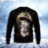 Baseball Witch Christmas Awesome Ugly Sweater - Narides