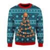 Basketball Christmas Tree Christmas Ugly Sweater - Narides