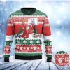 Basketball Lovers Santa Slam Dunk Christmas Ugly Sweater - Narides