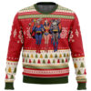 Batman superman Wonder woman Ugly Christmas Sweater - Holiday Jumper Sweatshirt - Narides