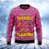 Be A Flamingo Christmas Christmas Limited Ugly Sweater - Narides