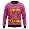 Be A Flamingo Hz101914 Christmas Awesome Ugly Sweater - Narides