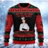 Be Good With This Nurse Christmas Awesome Ugly Sweater - Narides