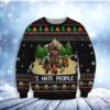 Bear Beer Camping Christmas Limited Ugly Sweater - Narides