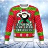 Beard For Your Pleasure Funny Christmas Christmas Awesome Ugly Sweater - Narides