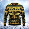 Bee Merry Funny Christmas Awesome Ugly Sweater - Narides